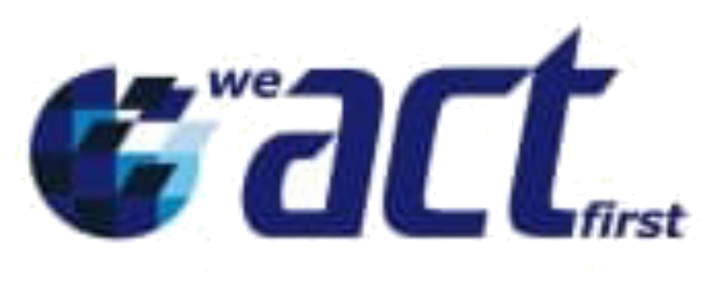 Logo We Act First